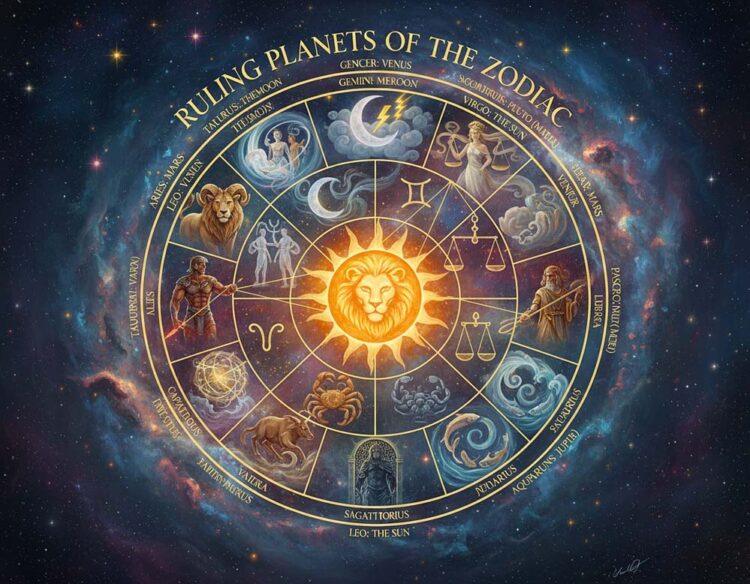 Die Herrscherplaneten der Tierkreiszeichen erklärt