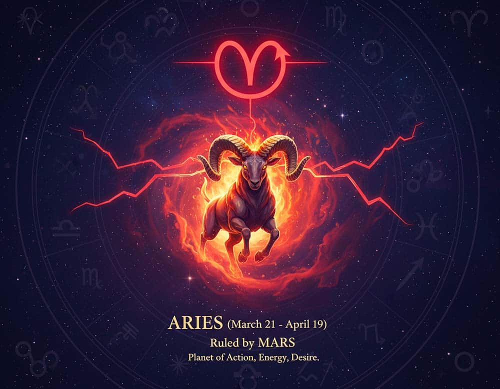 Herrscherplanet des Tierkreiszeichen Widder