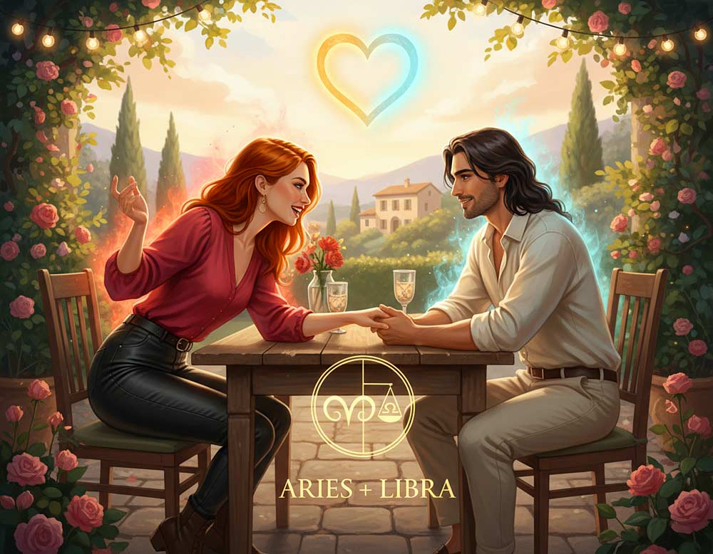 Wenn zwei Zeichen sich finden: Wage und Stier Wenn zwei Zeichen sich finden: Wage und Stier