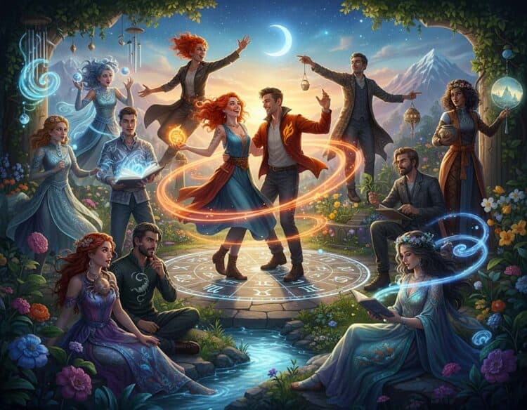 Tierkreiszeichen in Freundschaften