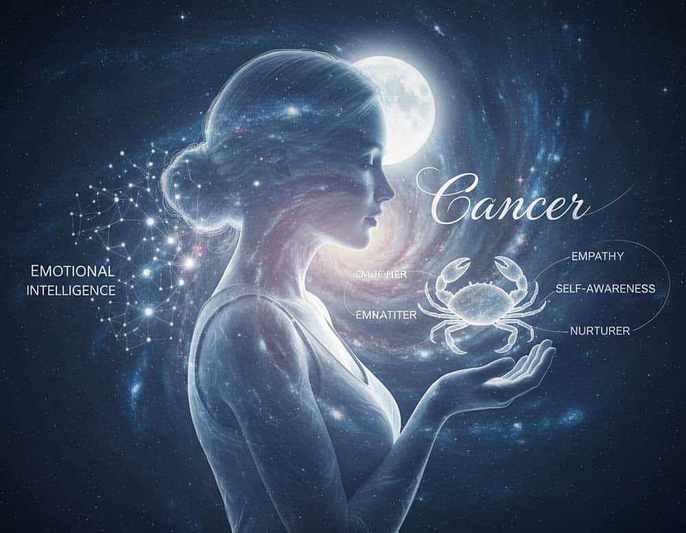 Tierkreiszeichen Krebs und emotionale Intelligenz im Alltag