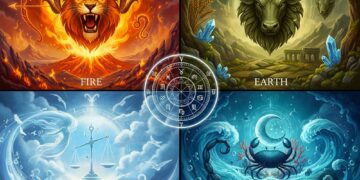 Tierkreiszeichen und ihre Elemente