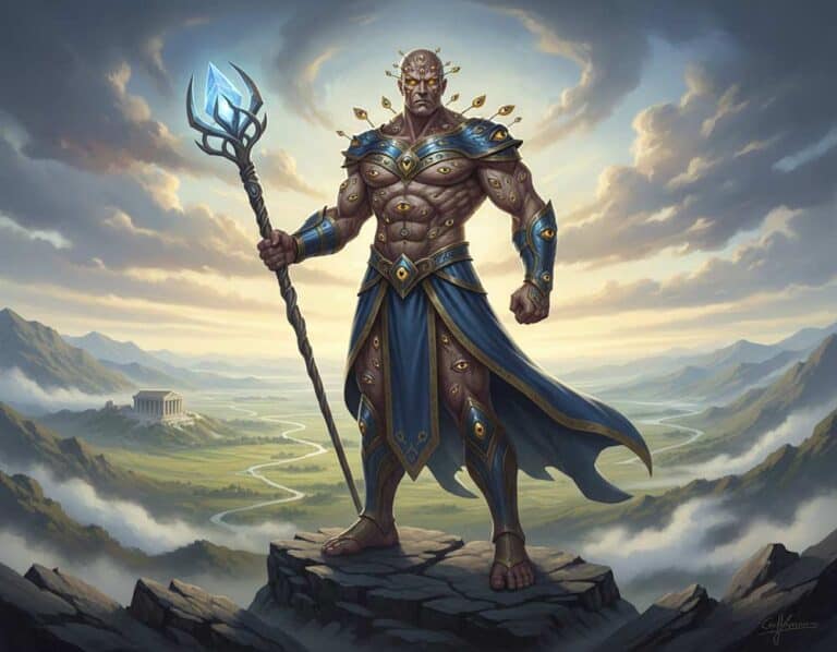 Mehr über den Artikel erfahren Argus Panoptes – der Wächter mit hundert Augen und riesiger Kraft