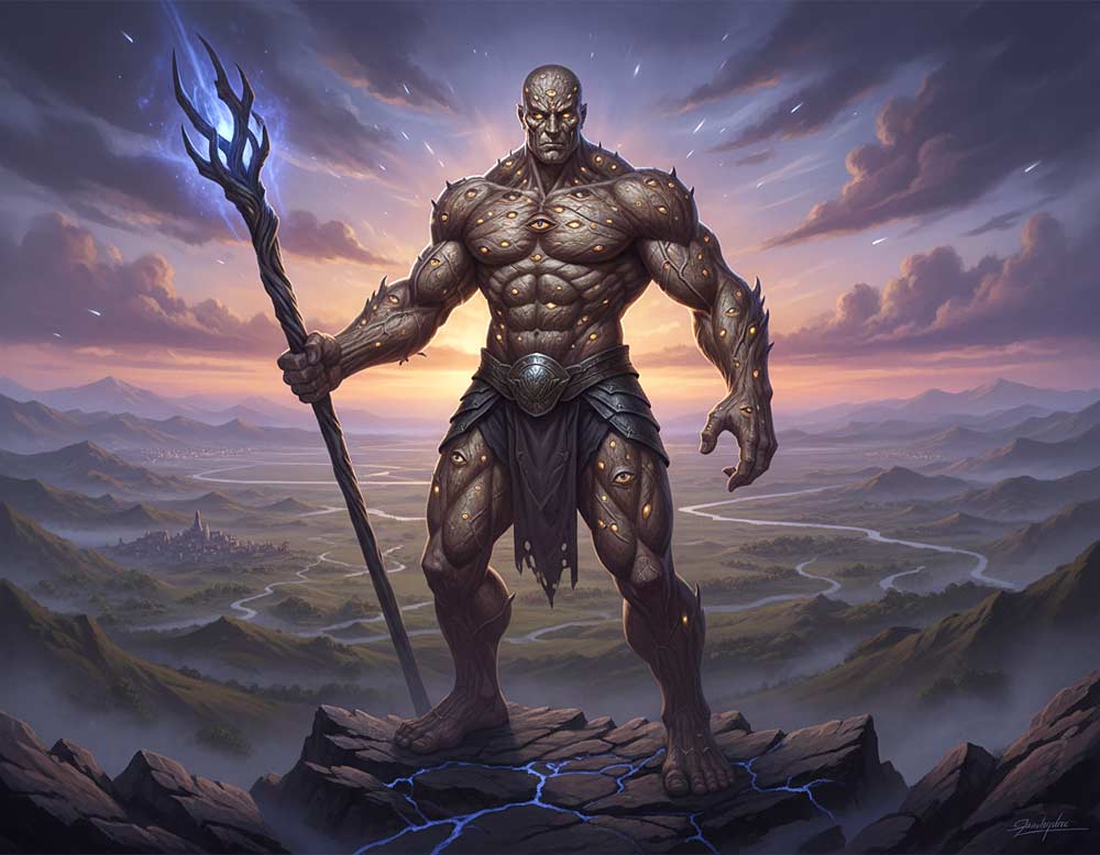 Argus Panoptes - Der Wächter mit hundert Augen und unbezwingbarer Kraft