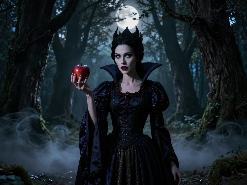 Die böse Stiefmutter aus dem Märchen „Schneewittchen“