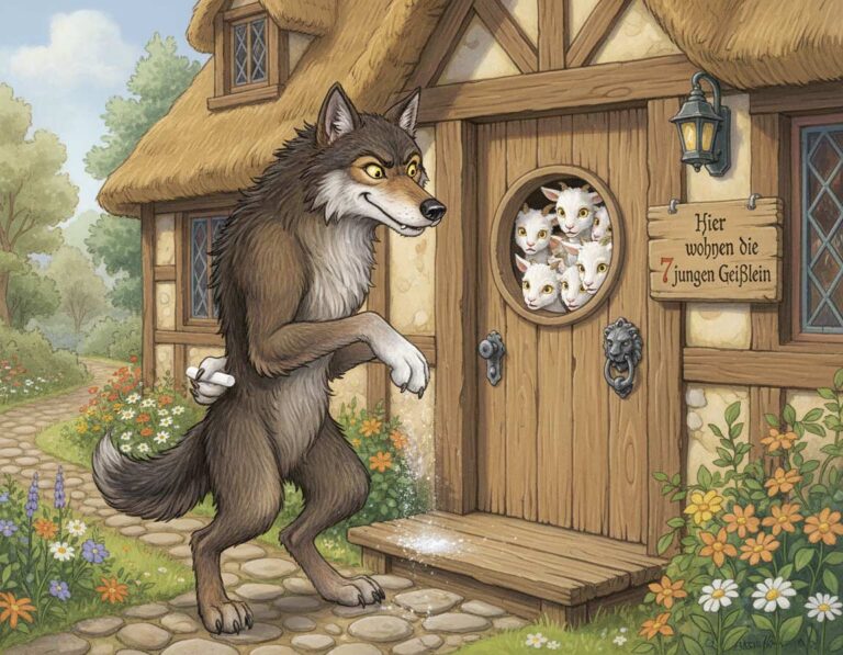 Mehr über den Artikel erfahren Der böse Wolf aus „Der Wolf und die sieben jungen Geißlein“