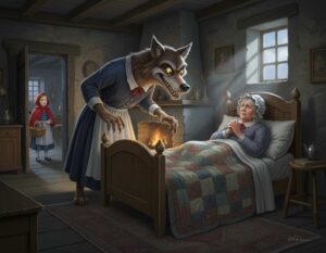 Mehr über den Artikel erfahren Der große böse Wolf aus „Rotkäppchen“