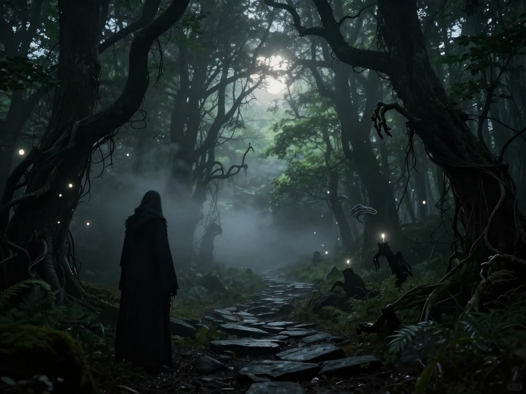 Gruselgeschichten aus dem düsteren Wald