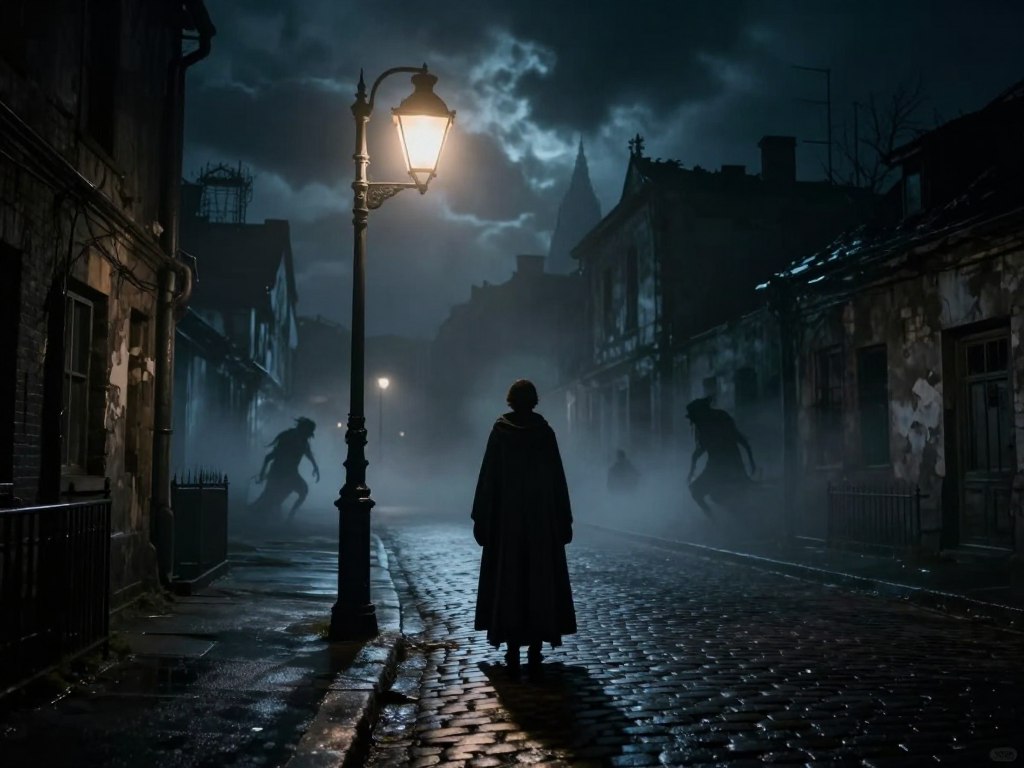 Mystische Begegnung Nacht