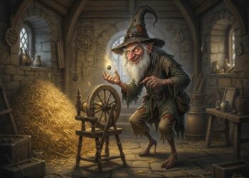 Rumpelstilzchen aus Grimms Märchen