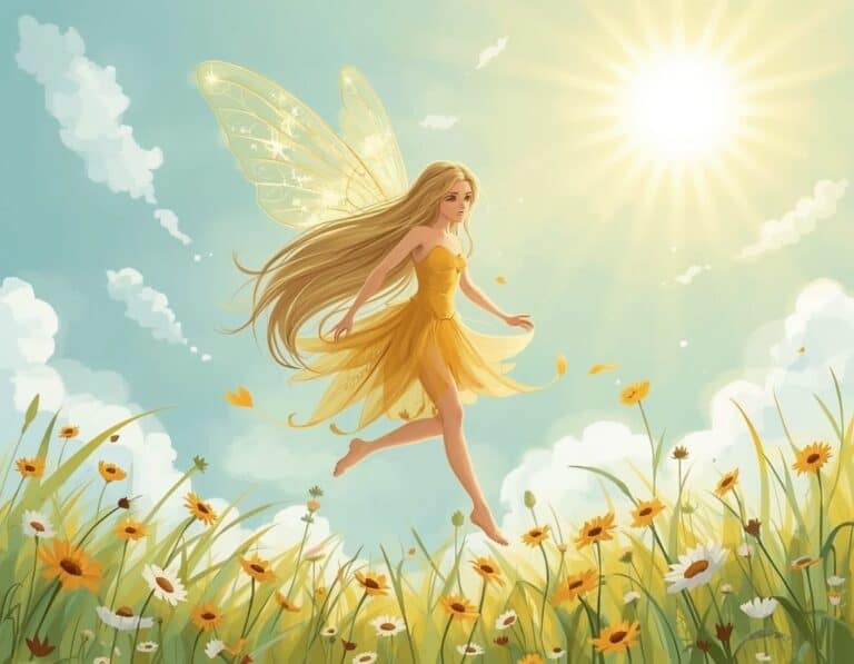 Mehr über den Artikel erfahren Solara, die Sonnenfee – Eine Lesegeschichte für Kinder über ein mystisches Sommerwesen